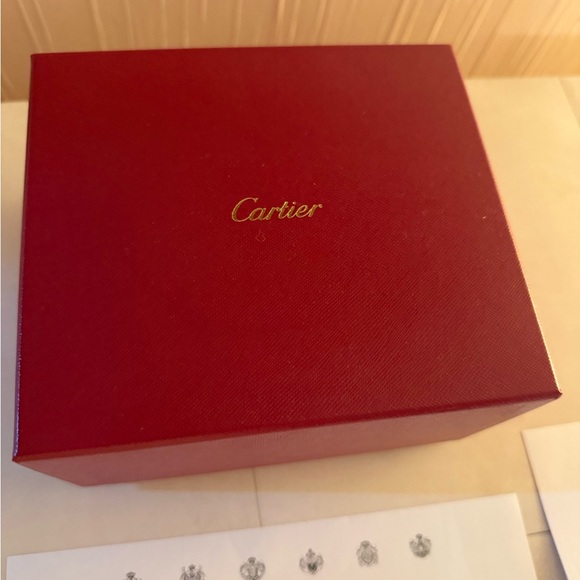 Cartier Silver Watch with Blue Accents - Picture 6 of 16